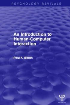 Paperback An Introduction to Human-Computer Interaction Book