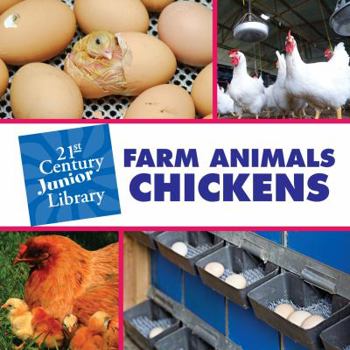 Library Binding Farm Animals: Chickens Book