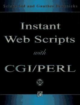 Paperback Instant Web Scripts with CGI Perl Book