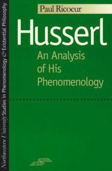 Paperback Husserl: An Analysis of His Phenomenology Book