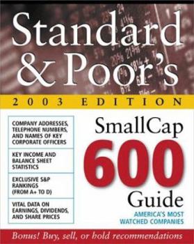 Paperback Standard & Poor's SmallCap 600 Guide Book