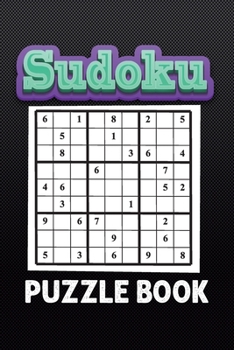 Paperback Sudoku Puzzle Book: Sudoku puzzle gift idea, 400 easy, medium and hard level. 6x9 inches 100 pages. Book