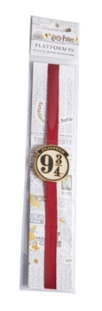 Misc. Harry Potter: Platform 9 3/4 Enamel Charm Bookmark Book