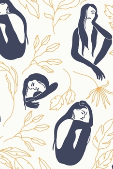 Notebook: 150 Thin-Lined Pages, Great for Students, Teachers, Professors, Dreamers, and Anyone Who Writes, Miss Independence Ladies Pattern Cover