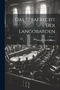 Paperback Das Strafrecht Der Langobarden [German] Book