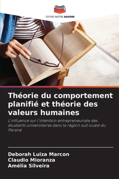 Paperback Théorie du comportement planifié et théorie des valeurs humaines [French] Book