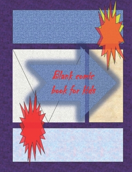 Paperback Blank Comic Book-Comic Sketch Book: Create your own comic book with this Blank Comic Book for kids, adults, students, teens and artists, Comic Design Book