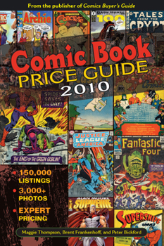 Paperback Comic Book Price Guide Book