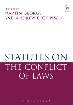 Paperback Statutes on the Conflict of Laws Book