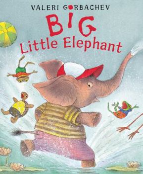 Hardcover Big Little Elephant Book