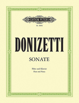 Paperback Sonata in C for Flute and Piano Book
