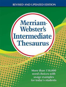 Hardcover Merriam-Webster's Intermediate Thesaurus Book