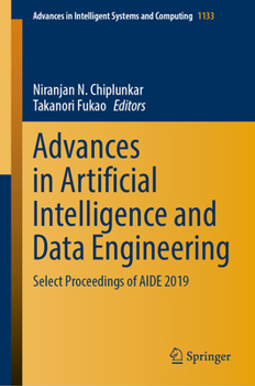 Hardcover Advances in Artificial Intelligence and Data Engineering: Select Proceedings of Aide 2019 Book