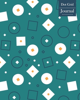 Paperback Dot Grid Journal: Notebook Planner with Geometric Pattern Themed Cover Design Book