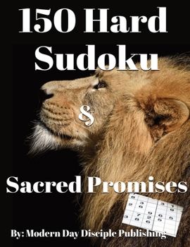 Paperback 150 Hard Sudoku & Sacred Promises Book