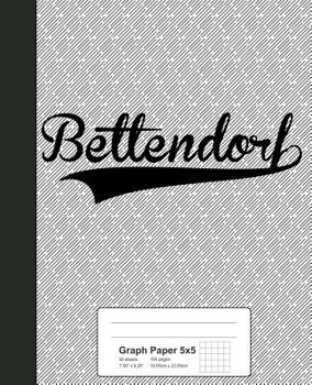 Paperback Graph Paper 5x5: BETTENDORF Notebook Book