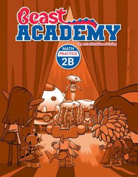 Paperback Beast Academy Math Practice 2B Book
