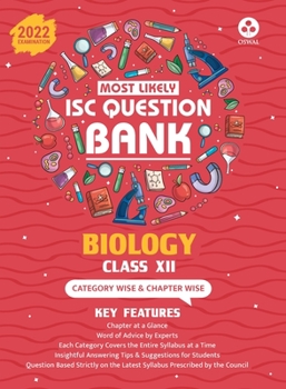 Paperback Most Likely Question Bank - Biology: ISC Class 12 for 2022 Examination Book