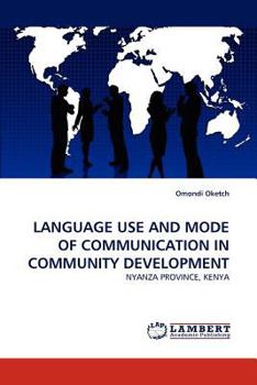 Paperback Language Use and Mode of Communication in Community Development Book