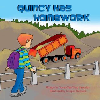 Paperback Quincy Has Homework Book