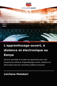 Paperback L'apprentissage ouvert, à distance et électronique au Kenya [French] Book