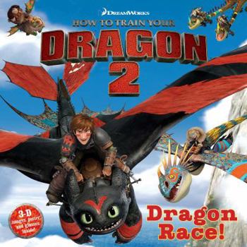 Paperback Dragon Race! [With 3-D Glasses] Book