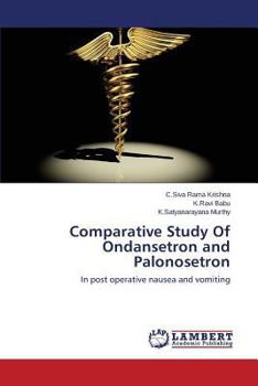 Paperback Comparative Study of Ondansetron and Palonosetron Book
