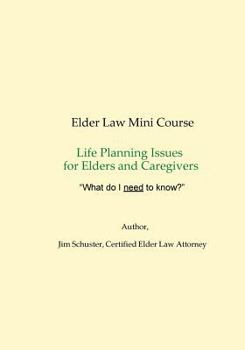 Paperback Elder Law Mini-Course 2018 Book