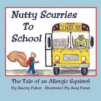 Paperback Nutty Scurries to School Book