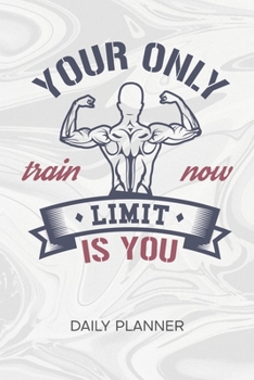 DAILY PLANNER WEEKLY CALENDAR: Athlete Organizer Undated - Blank 52 Weeks Monday to Sunday -120 Pages- Bodybuilders Saying Notebook Journal ... List for Fitness Athlete & Personal Trainer