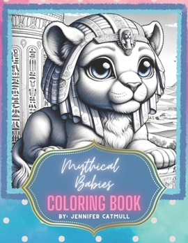 Paperback Mythical Babies: Coloring Book