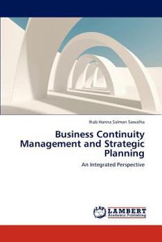 Paperback Business Continuity Management and Strategic Planning Book