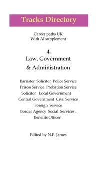 Hardcover Tracks Directory 4: Law, Government and Administration Book