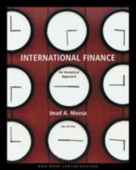 Paperback International Finance: An Analytical Approach Book