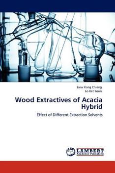 Paperback Wood Extractives of Acacia Hybrid Book