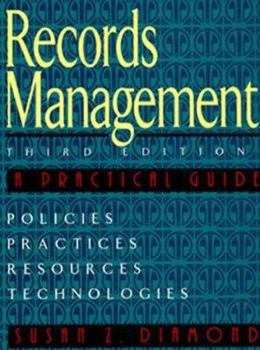 Hardcover Records Management: A Practical Approach Book