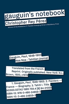 Paperback Gauguin's Notebook: A Retrospective Book