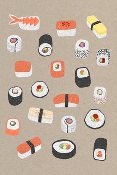 Notes: A Blank Sketchbook with Sushi Cover Art