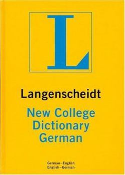 Hardcover New College German Dictionary Thumb-Indexed Book
