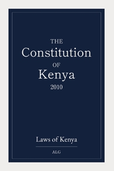 Paperback Constitution of Kenya, 2010 Book