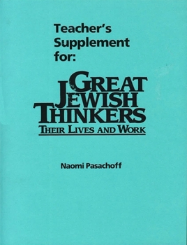 Great Jewish Thinkers - Teaching Guide