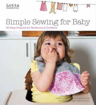 Spiral-bound Simple Sewing for Baby: 20 Easy Projects for Newborns to Toddlers [With Pattern(s)] Book