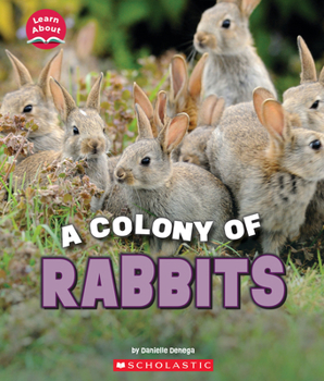 Paperback A Colony of Rabbits (Learn About: Animals) Book