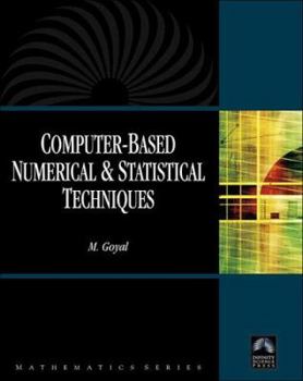 Hardcover Computer-Based Numerical & Statistical Techniques (Mathematics) Book