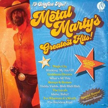 Vinyl Metal Marty's Greatest Hits! Book
