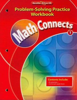 Paperback Math Connects: Problem-Solving Practice Workbook, Grade 1 Book