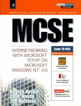 Hardcover MCSE: Internetworking with Microsoft TCP/IP on Microsoft Windows NT 4.0 Book