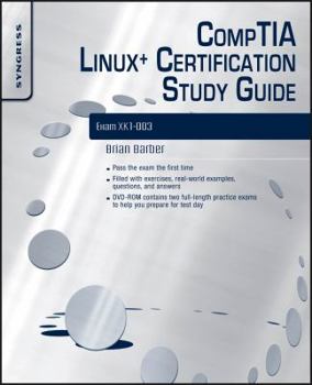 Paperback Comptia Linux+ Certification Study Guide (2009 Exam): Exam Xk0-003 [With DVD ROM] Book