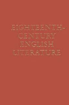 Hardcover Eighteenth Century English Literature Book