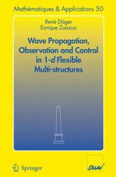 Paperback Wave Propagation, Observation and Control in 1-D Flexible Multi-Structures Book